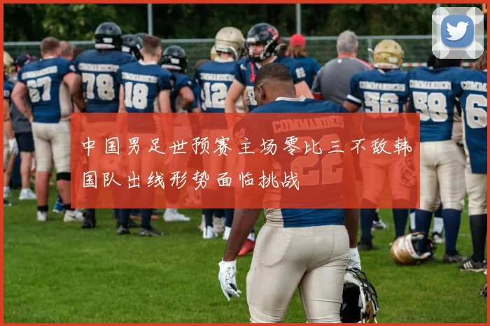 中国男足世预赛主场零比三不敌韩国队出线形势面临挑战